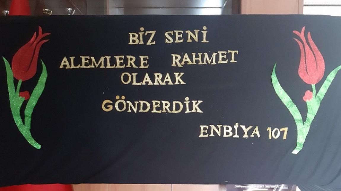 Mevlid Kandili Konulu Pano Çalışması Yapıldı.