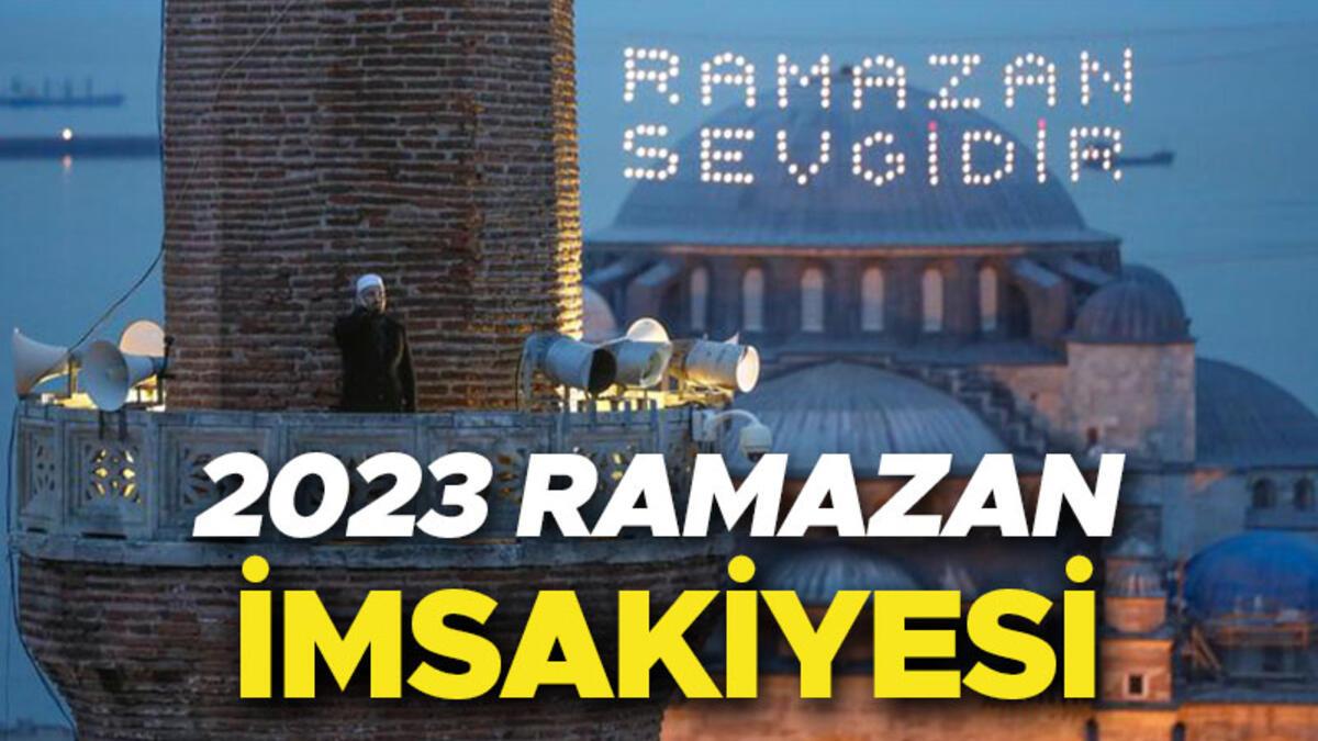 RAMAZAN İMSAKİYESİ 2023: Ramazan ne zaman başlıyor, kaç gün kaldı? İlk oruç, sahur ve teravih hangi gün? İşte Diyanet takvimi ile il il sahur saatleri ve iftar vakitleri imsakiyesi