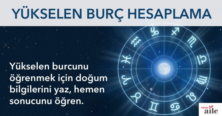 yukselen burc hesaplama senay yengel ile yukselen burc bulmalas